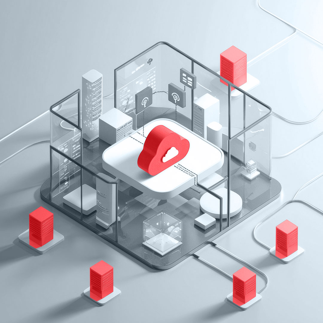 Teaser-Bild Server-Infrastruktur